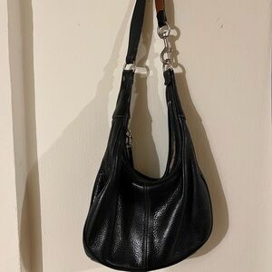 Vintage Leather Coach Bag